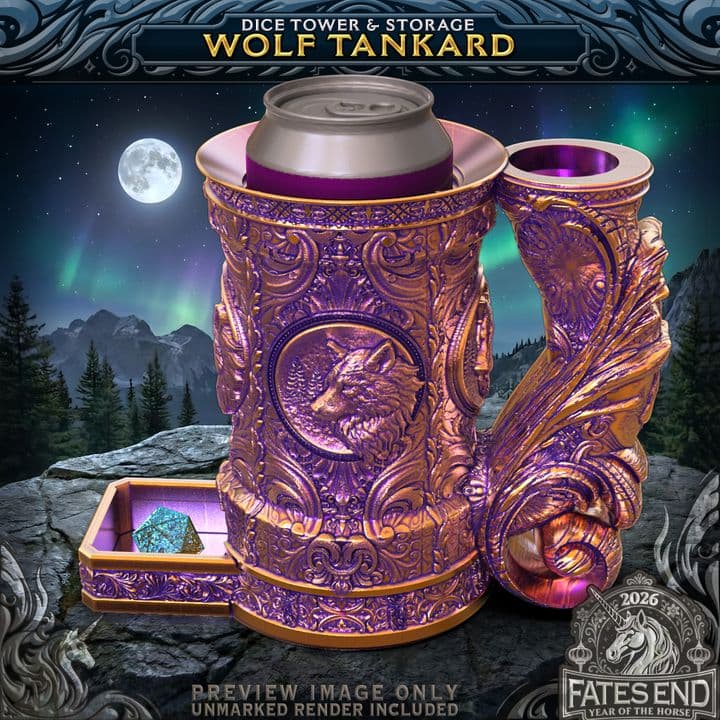 Wolf Tankard & Vault Set