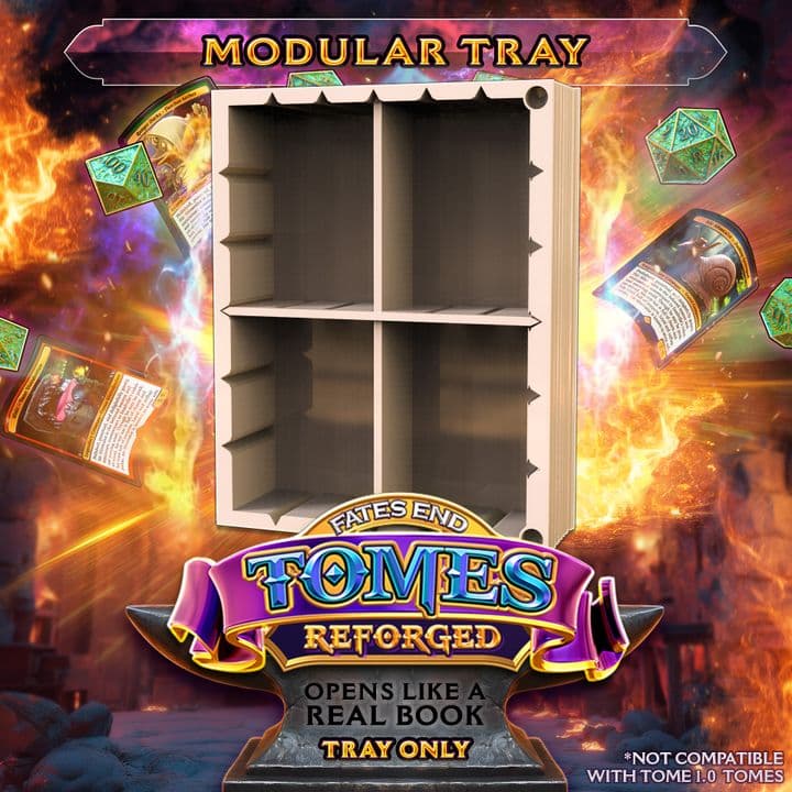 FE Tomes REFORGED: Custom Modular Page Tray