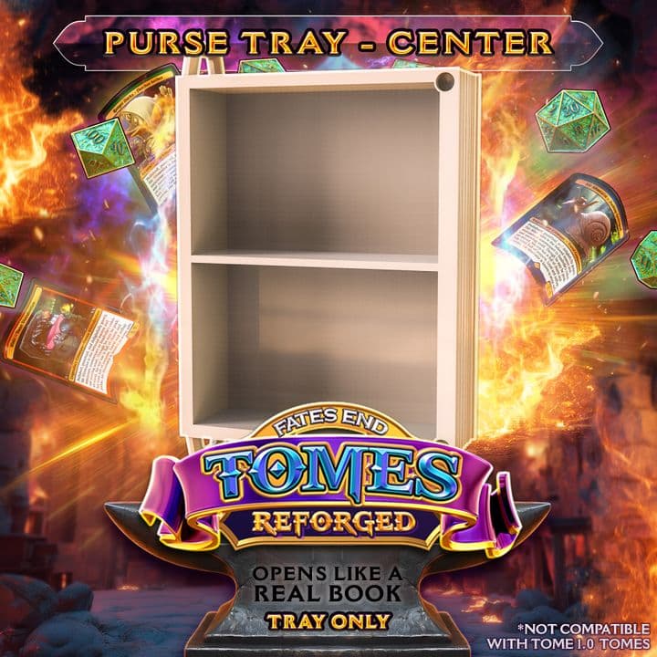 FE Tomes REFORGED: Purse Center Split Page Tray