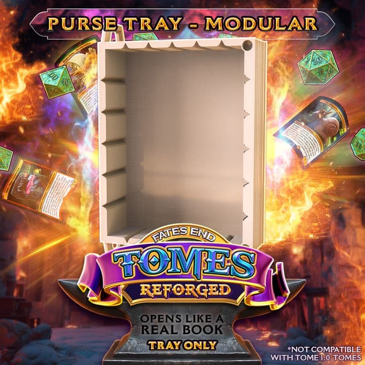 FE Tomes REFORGED: Purse Modular Custom Page Tray