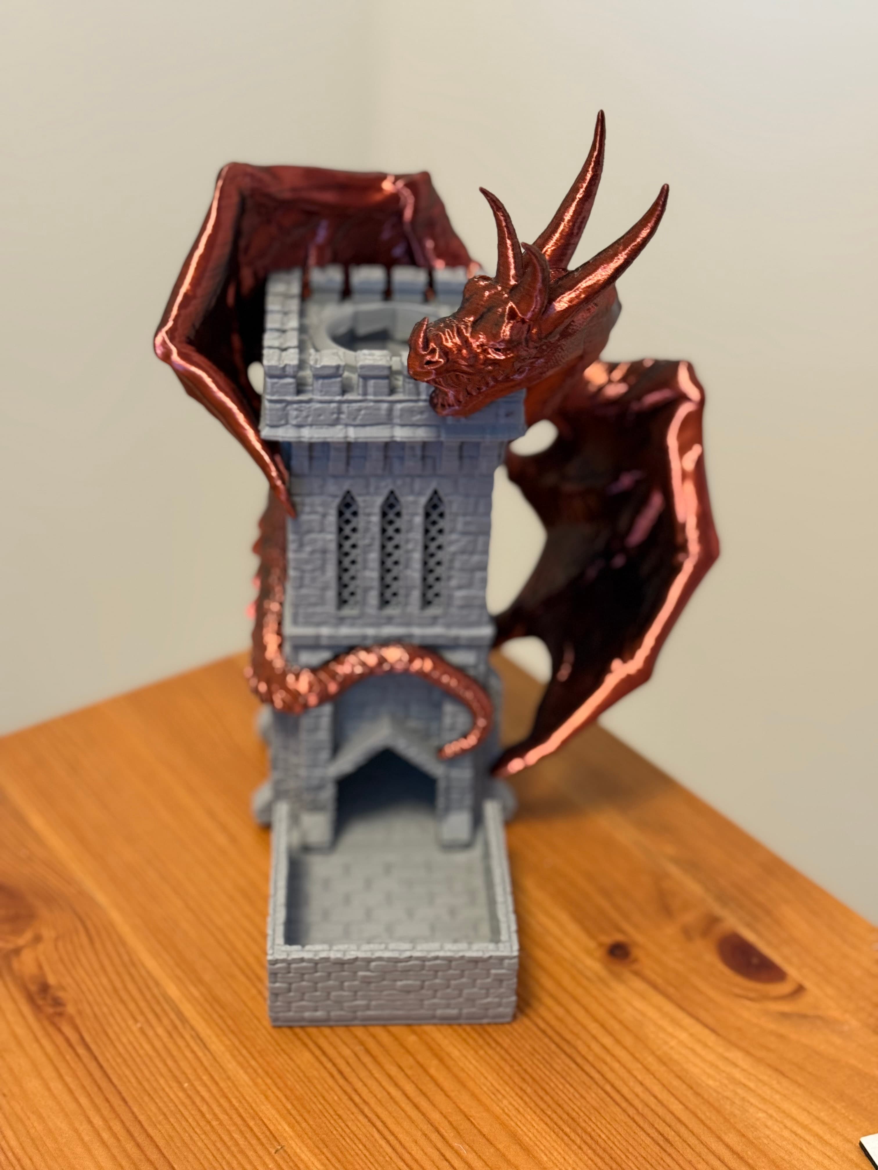 Wyvern Dice Tower front view