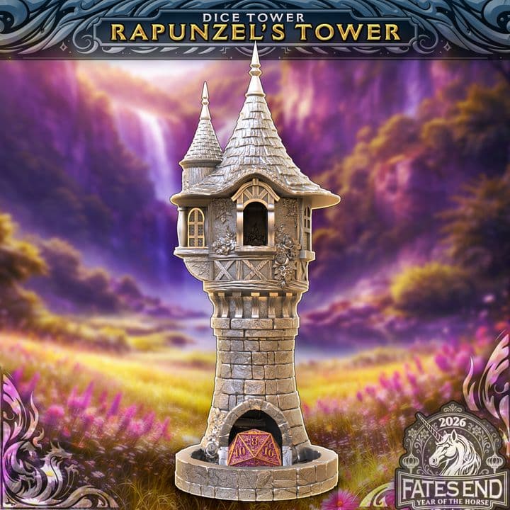 Rapunzel's Tower Dice Tower