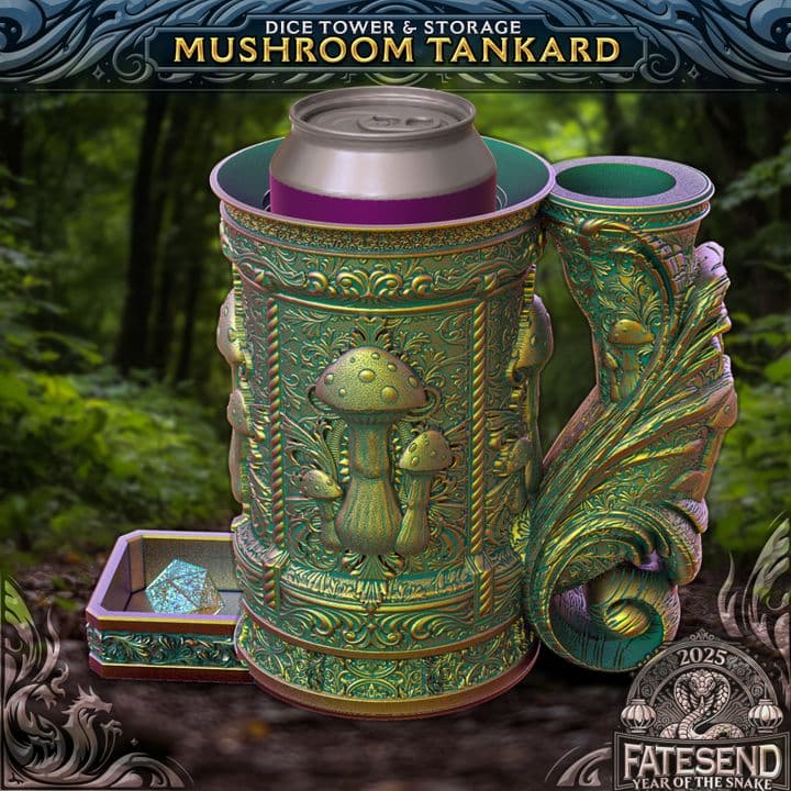 Mushroom Tankard & Vault Set