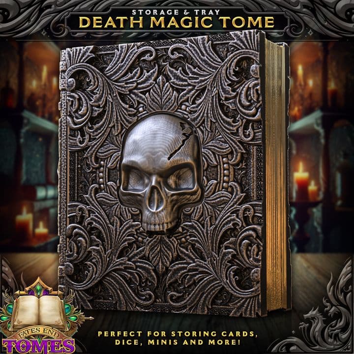 Death Magic Tome - Slide Open
