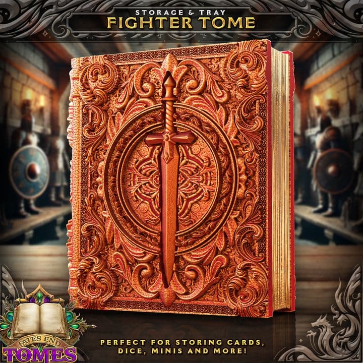 Fighter Tome - Slide Open
