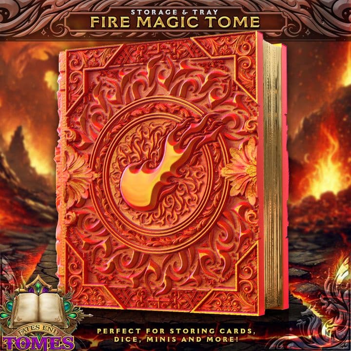 Fire Magic Tome - Slide Open