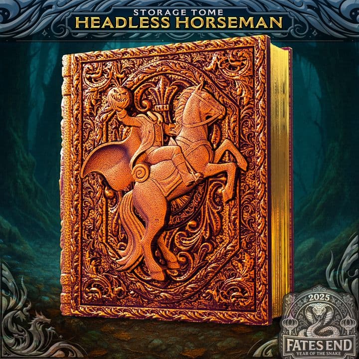Headless Horseman Tome - Slide Open