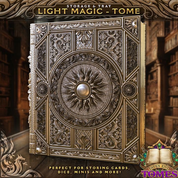 Light Magic Tome - Slide Open