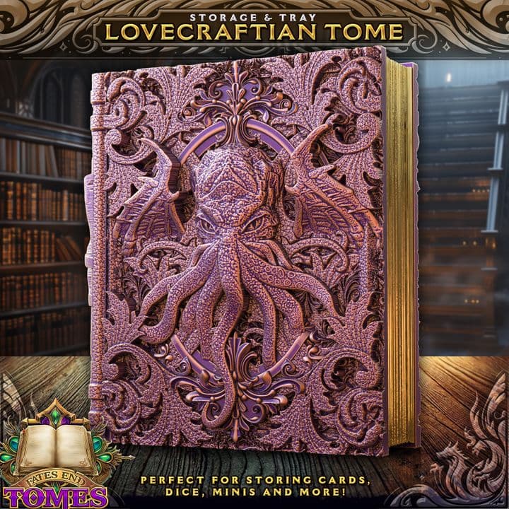 Lovecraftian Tome - Slide Open