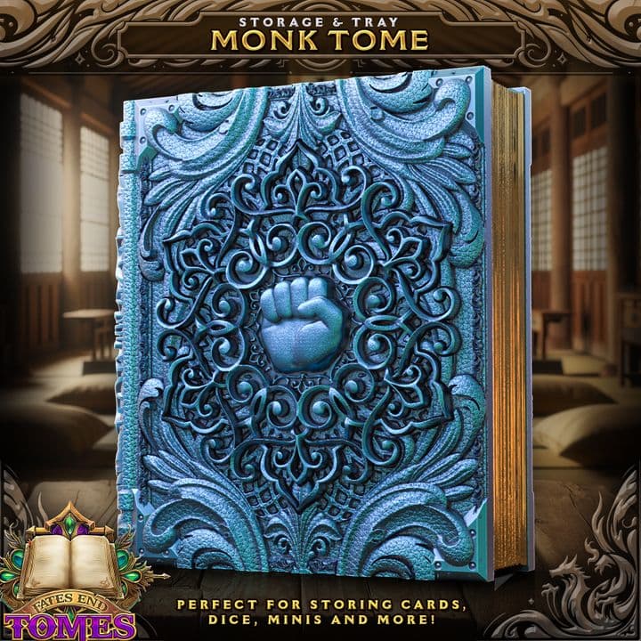 Monk Tome - Slide Open