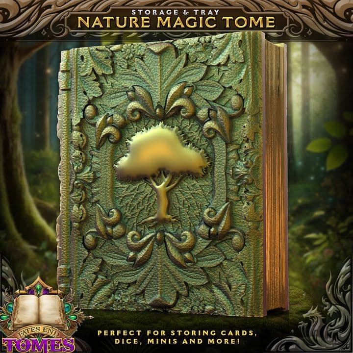 Nature Magic Tome - Slide Open