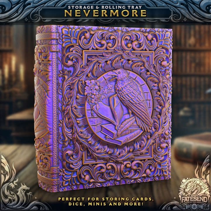 Nevermore Tome - Slide Open