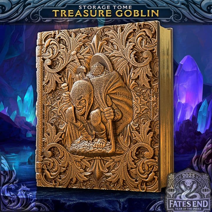 Treasure Goblin Tome - Slide Open
