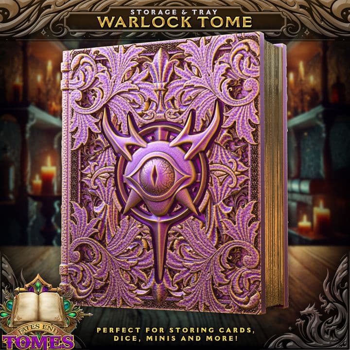 Warlock Tome - Slide Open