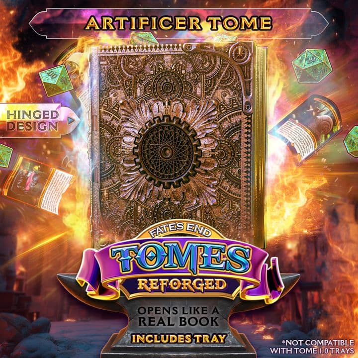Artificer Tome — 3D render