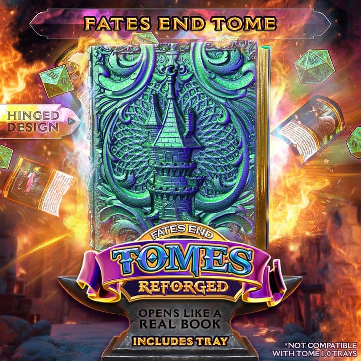 Wizard Tower Tome - Hinge Open