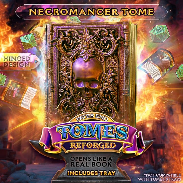 Necromancer Tome - Hinge Open