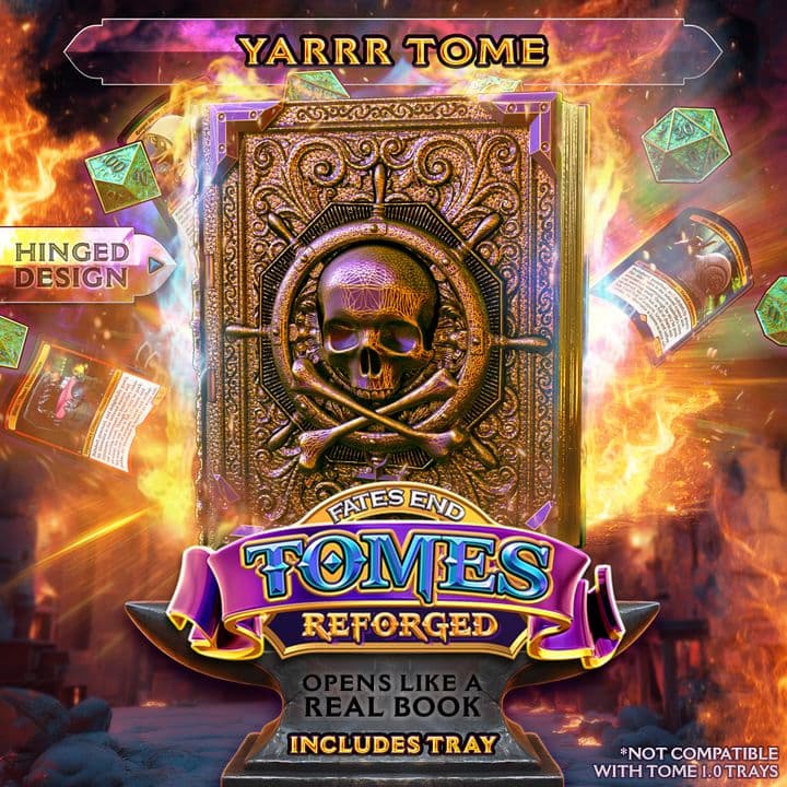 Yarrr Tome - Hinge Open